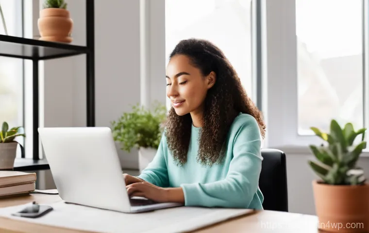 리모트 퍼스트 조직의 성과 피드백 시스템 구축 - **Prompt 2: Personalized Coaching and Active Listening**
    "A close-up, split-screen image showing...