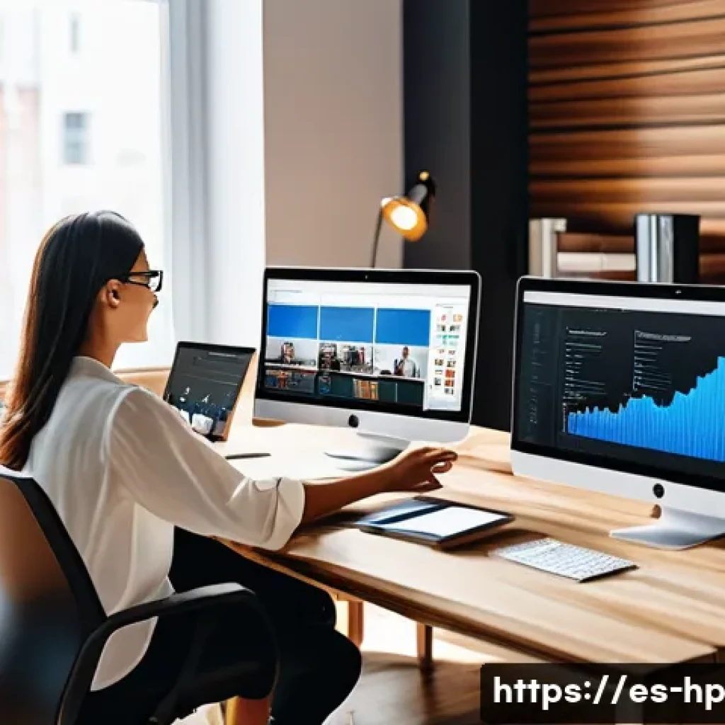 리모트 퍼스트 조직 전환의 단계별 접근법 - A diverse remote work team engaged in a virtual meeting, each member visible in their own home offic...